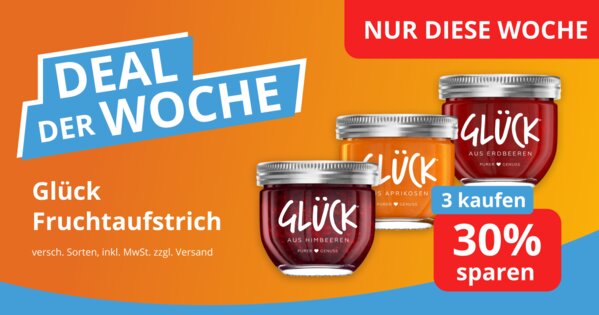 DDW - Glück Fruchtaufstrich