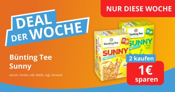 Deal der Woche - Bünting Sunny Tee