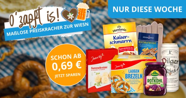 Oktoberfest - Produktangebote für deine Gaudi