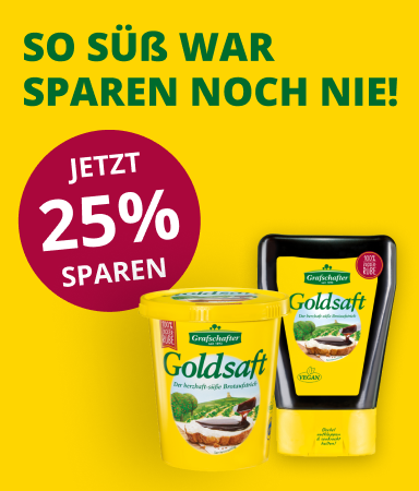 Aktion Grafschafter Goldsaft - 25 % Rabatt