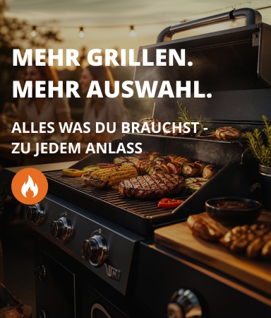 Grillsortiment - Alles für dein Grillfest von Fleisch, Fisch , Salate, Saucen und passende Getränke
